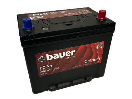 autobaterie   BAUER Asia  80Ah    12V  660A        260x174x225