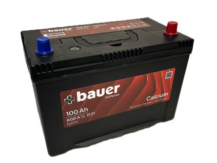 autobaterie   BAUER Asia  100Ah   12V  800A       303x173x225