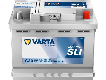 autobaterie VARTA  Promotive SLI     55Ah  12V   420A     242x175x190