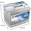 autobaterie VARTA  Dynamic SLI   60Ah   12V   540A     242x175x190
