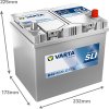 autobaterie VARTA  Dynamic SLI Asia   60Ah   12V   540A   232x173x225