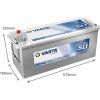 autobaterie VARTA  Professional EFB  140Ah 12V 800A   513x189x223
