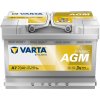 autobaterie VARTA  Dynamic AGM  70Ah   12V   760A  278x175x190