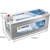 autobaterie VARTA  Promotive SLI   170Ah  12V  1000A   513x223x223   spodní uchycení