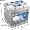 autobaterie VARTA  Dynamic SLI   45Ah   12V    400A    207x175x190 LEVÁ
