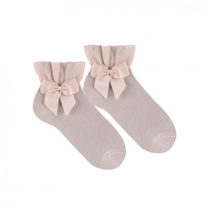 ceremony ankle socks grossgrain bow