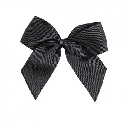 hairclip gross grain bow black