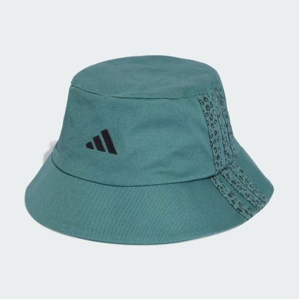 adidas letný športový klobúčik s leopardím vzorom a 3 pásikmi JW8671