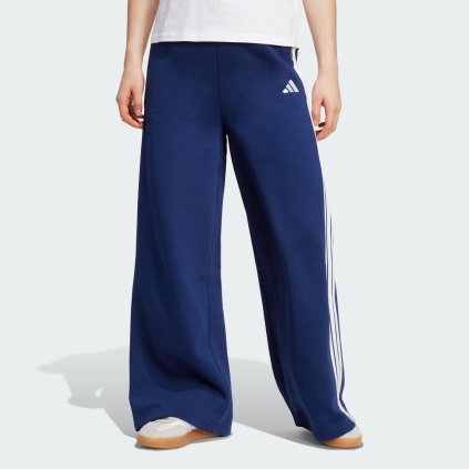 adidas tepláky 3 Stripes Fleece Wide Pants KB5324