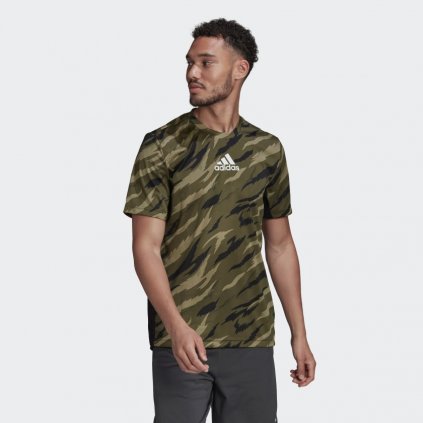 ADIDAS tričko Aeroready Feelstrong Camo HD4318