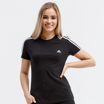 Adidas tričko Loungewear Ess Slim 3-Stripes GL0784