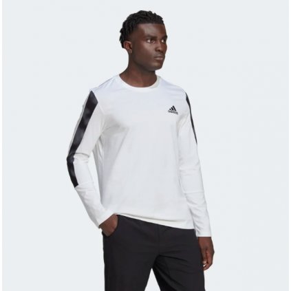 Adidas tričko s dlhým rukávom Essentials Camo HL6899