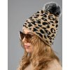 čiapka LEMA panterka čiena hneda1