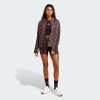 adidas košeľa Seasonal Essentials Leopard Print Overshirt with 3 Stripes JZ0297