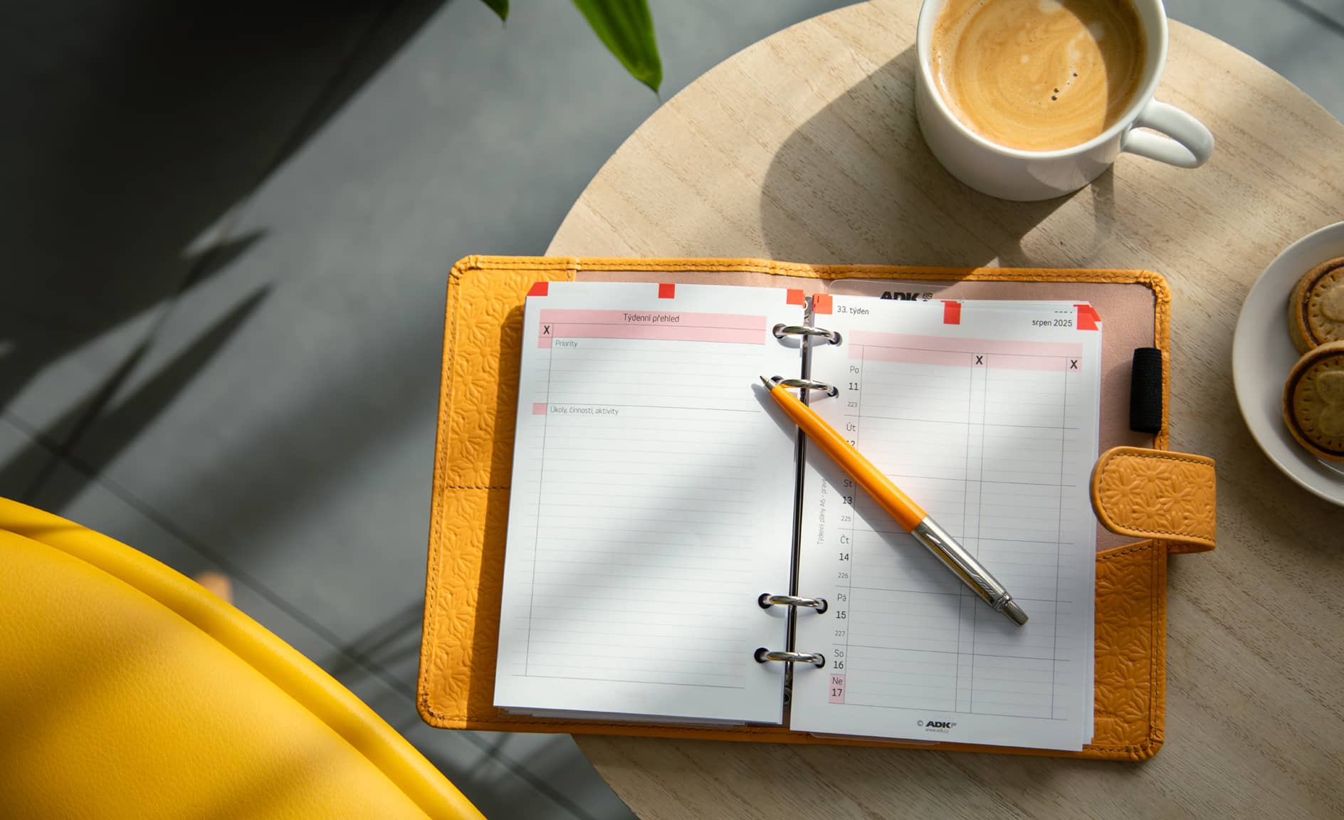 Diáře s 30letou tradicí. Ruční práce. Ikona.