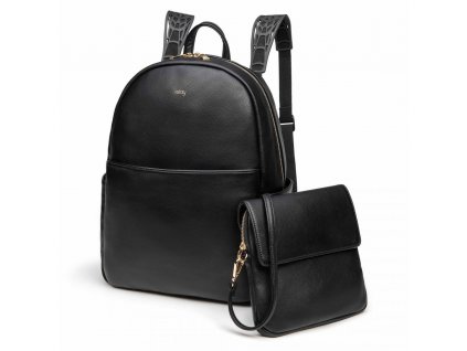 Městský dámský batoh 2in1 i-stay Lux černý