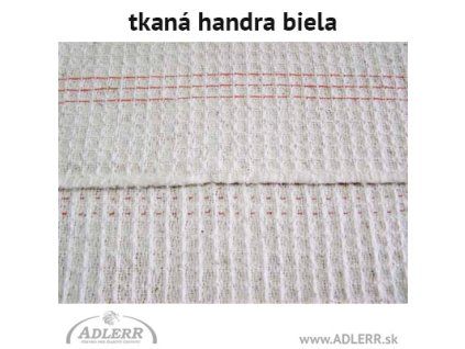 handra tkana biela