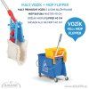 sada na podlahu maly vozik mop flipper 40 cm