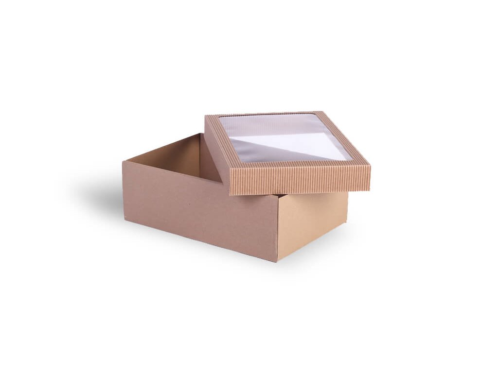 Dárkové krabičky s okénkem/ Kartonové dárkové krabice s průhledem