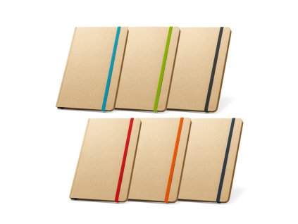 93481/ REKLAMNÍ ZÁPISNÍKY S GUMIČKOU/ LINKOVANÉ ZÁPISNÍKY/ BRANDING