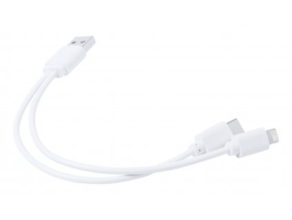 M781942 01/Duální USB nabíjecí kabel s USB Typ-C a micro USB spojením