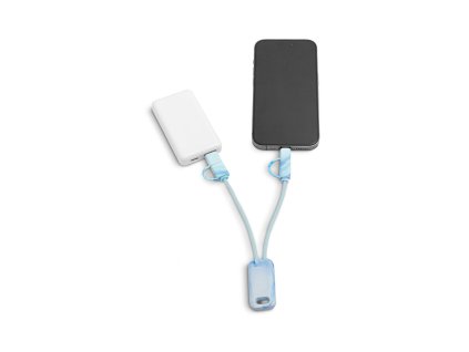R97191 100 b/USB PROPOJOVACÍ, NABÍJECÍ KABELY JAKO PŘÍVĚŠKY NA KLÍČE, USB KABELY S KROUŽKEM NA ZAVĚŠENÍ S KONEKTORY USB, MICRO USB, LIGHTNING SE VSTUPY