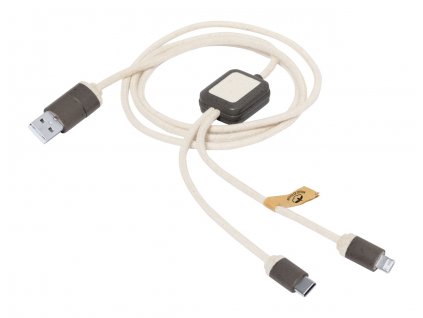 M733401 09/KABELY NABÍJECÍ, PROPOJOVACÍ, DATOVÝ USB KABEL S VÍCE KONEKTORY, Lightning, USB,MICRO USB, USB-C/ PRODEJ A POTISK REKLAMNÍ ELEKTRONIKY PRO FIRMY/ BRANDING