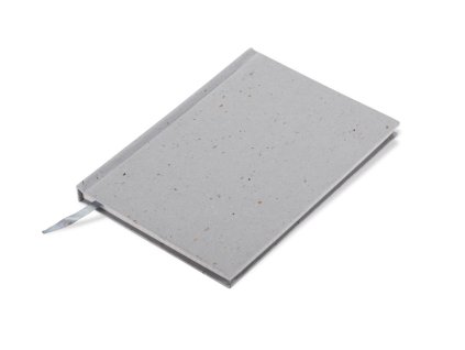 A5 BLOK, kostičky RPET listy, obal vyroben z KÁVOVÝCH slupek  R: 145 x 218 x 12 mm
