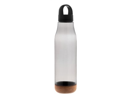 M800557 10 / LÁHEV Z RECYKLOVANÉHO MATERIÁLU, RPET PLAST, PRODEJ A POTISK LAHVÍ NA VODU,M ČERNÁ