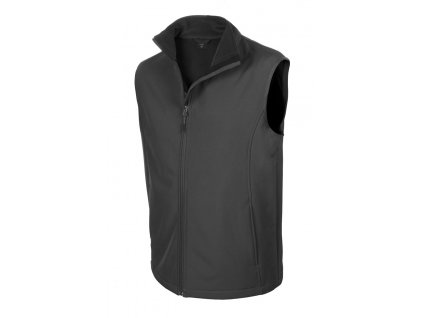 M741680-10/SOFTSHELL VESTY/ VODĚODPUDIVÉ VESTY NA SPORTOVNÍ ÚČELY ALE I JAKO PRACOVNÍ VESTY PRO PERSONÁL FIRMY/ ČERNÁ