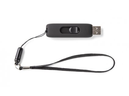 B44091 01 e/ USB flash disky s možností tisku loga firmy/ USB disk s gravírováním loga v bílé barvě/ logo je podsvícené/ Propagační dárkové předměty/černá