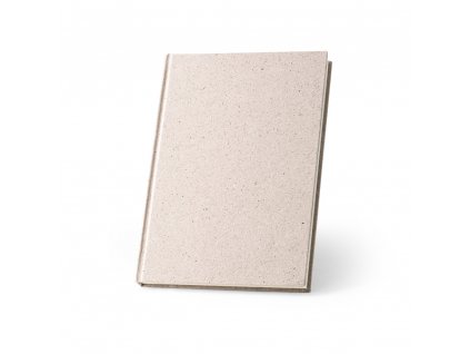 R93294/ EKOLOGICKÝ ZÁPISNÍK A5 VYROBENÝ ZE SLONÍHO TRUSU/ EKOLOGICKÉ LINKOVANÉ BLOKY, NOTESY A ZÁPISNÍKY jako firemní dárky s potiskem loga firmy/ ADONAI.CZ