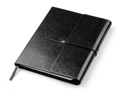 0017677-02*kořenkový zápisník s poutkem na pero a USB disk*vyměnitelný papírový blok na 80 list*záložka