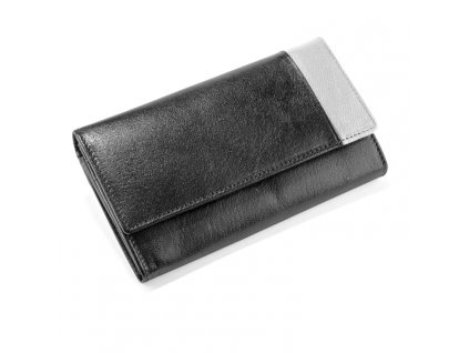 0007035-00 Dámská peněženka kožená šedá