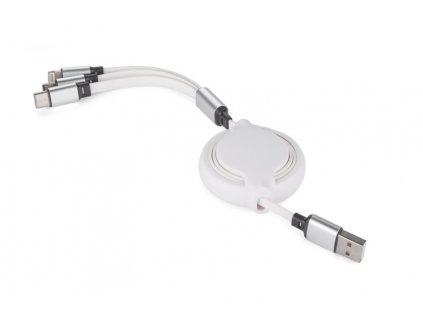 B09151/ usb datove kabely s 3 koncovkami,USB typu C, Lightning (iPhone) a micro USB/ reklamní usb dárky, kabely, usb rozbočovače a další potřeby pro práci s PC