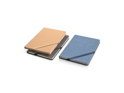 R93338 a/ ZÁPISNÍK A5, LINKOVANÝ PAPÍR, SLONOVÁ KOST, 160 STRAN/ POTISK ZÁPISNÍKŮ