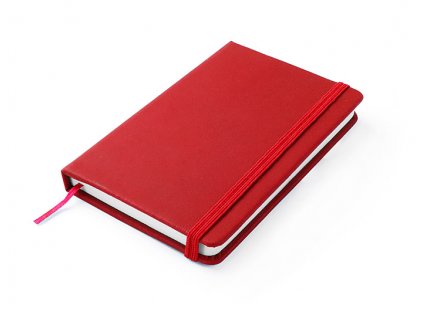 B17529-04|Kancelářské zápisníky|Kancelářské potřeby|Kancelářské dárky|S tiskem loga|Červená