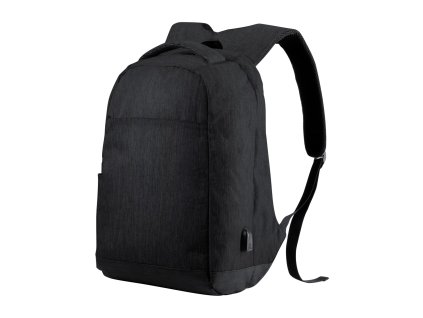 M721326-10/ REKLAMNÍ BATOHY S VLASTNÍM POTISKEM LOGA FIRMY/ BATOHY PRO NETOBOOKY A LAPTOPY/ ČERNÁ