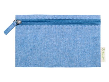 M721916 06/TAŠTIČKY NA KOSMETIKU/ REKLAMNÍ PROPAGAČNÍ DÁRKY/ PROPAGAČNÍ POTISK/ PŘÍRODNÍ NATUR RPET EKOLOGICKÉ DÁRKY/ KOSMETICKE A HYGIENICKÉ TAŠKY, MODRÁ