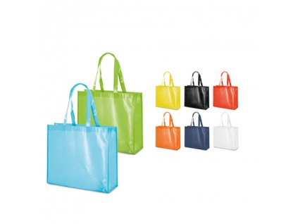 092833 set |Laminovaná taška z netkané textilie|Luxusní dárkové tašky|Luxusní nákupní tašky s dlouhým uchem