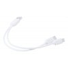 M781942 01/Duální USB nabíjecí kabel s USB Typ-C a micro USB spojením