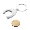 M800051 b/ KOVOVÝ PŘÍVĚSEK NA KLÍČE S ŽETONEM NÁKUPNÍM/ REKLAMNÍ PŘEDMĚTY PRODEJ A POTISK