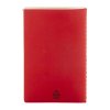 M800155 05 c/ zápisník, blok, notes, měkká vazba, červený