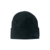 M731389 10/ PLETENÁ ČEPICE NA ZIMU/ ZATEPLENÉ ČEPICE S LOGEM/ ČEPICE NA ZIMU/ SPORTOVNÍ ČEPICE/ ČERNÁ