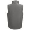 R30252 113 b/VESTA UNISEXOVÁ, VODĚODOLNÁ, PRODYŠNÁ, SOFTSHELLOVÁ VESTA, ŠEDÁ