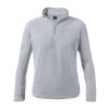 M741907 77/ MIKRO FLEECE BUNDA SE STOJÁČKEM, ŠEDÁ