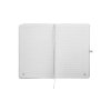 M800740 00 b/ A5 LINKOVANÉ ZÁPISNÍKY S LÁTKOVÉ, TEXTILNÍ, BAVLNĚNÉ DESKY, ZÁLOŽKA V BARVĚ ZÁPISNÍKU, BÍLÁ