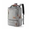 B20299-14/ EKO BATOH DO PRÁCE I JAKO SPORTOVNÍ ČI OUTDOOR BATOH NA ZÁDA/ POLSTROVANÉ BATOHY NA NOTEBOOKY/ PRODEJ A POTISK BATOHŮ LOGEM FIRMY/ ŠEDÁ