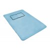 B20405-03 III|Fleecová deka|Skládací deka|Deka na zip jako polštářek|Reklamní dárky pro firmy|Výšivka na fleecové deky|Reklamní potisk|Světle modrá