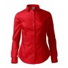 A229 07|firemní oděvy a textil|Dámské projmuté košile s dlouhým rukávem|Reklamní potisk na košile|červená